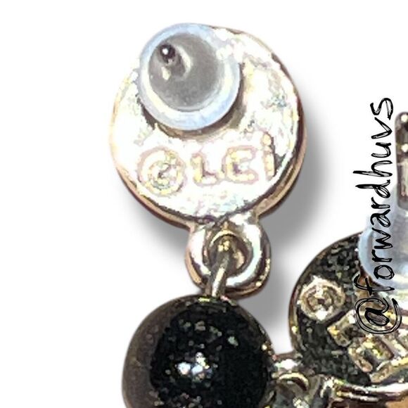 Bundle Sale 3 for $15 | Liz Claiborne Gold Tone Bead & Mesh Drop Earrings - Picture 6 of 9